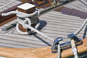 Image showing Mooring