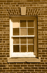 Image showing Old Window Background