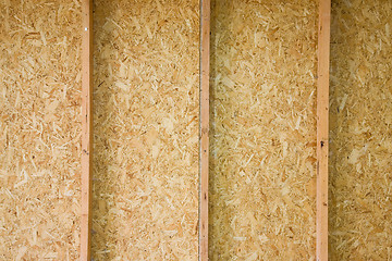 Image showing Plywood Wall