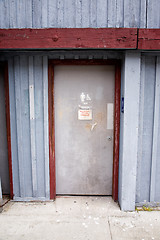 Image showing Restroom Door