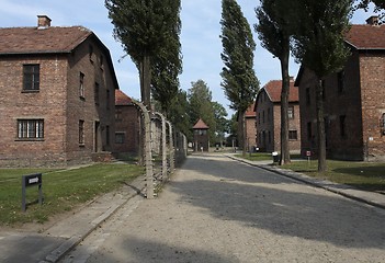 Image showing Auschwitz concentration camp
