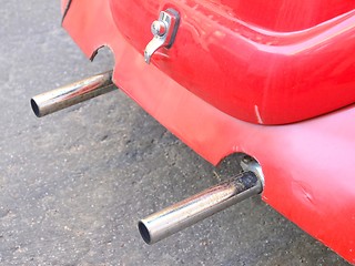 Image showing Exhaust Pipes