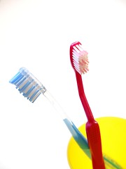 Image showing Toothbrushes