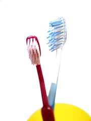 Image showing Toothbrushes