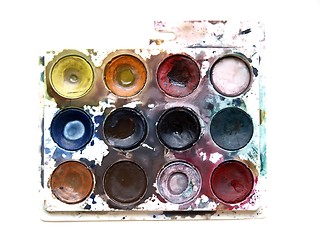Image showing Watercolor Palette