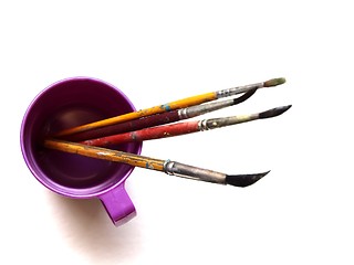 Image showing Paintbrushes