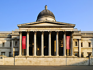 Image showing National Gallery building in London