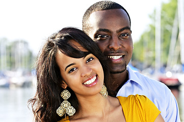 Image showing Portrait of happy couple