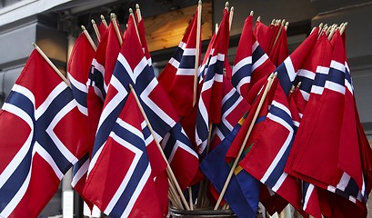 Image showing Norwegian flag