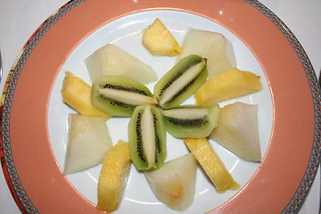 Image showing Fruit dessert