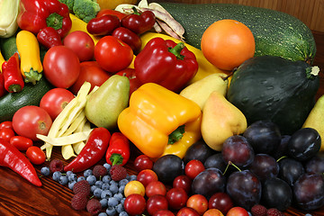 Image showing Fruit and vegetables