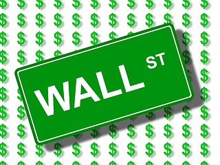 Image showing Wall Street