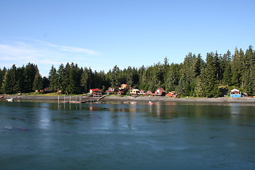 Image showing Resort Cabins in Alaska