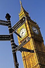 Image showing Big Ben clock tower