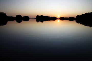 Image showing sunset