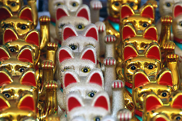Image showing Amulet Cats, Singapore, August 2007