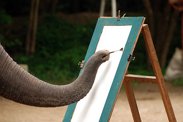 Image showing The Painter, Chiangmai,Thailand, August 2007