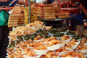 Image showing Fish Market, Bangkok, Thailand, August 2007