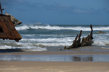 Image showing Wreck on Fraser Island, Australia, August 2007