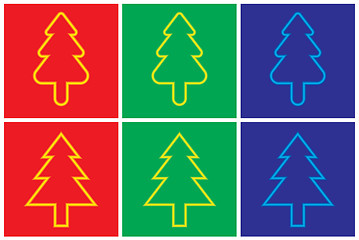 Image showing Christmas tree