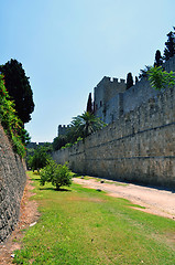 Image showing Rhodes fortress.