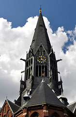 Image showing Vondelkerk Tower, Amsterdam 