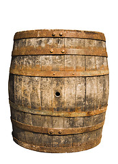 Image showing The wood cask