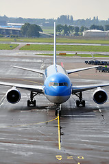 Image showing Passenger airplane