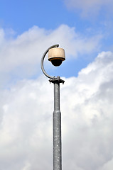 Image showing Airport security camera