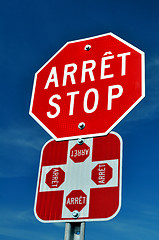 Image showing Stop sign