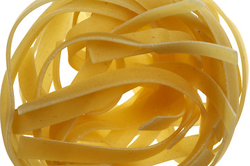 Image showing Tagliatelle pasta