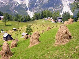 Image showing Haystack, Dolomites, Italy, July 2009