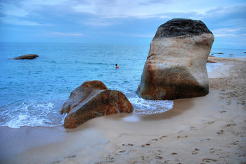 Image showing Koh Samui Rocks, Thailand, August 2007