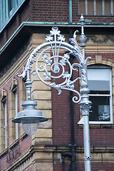 Image showing Lamppost, Dublin, February 2009