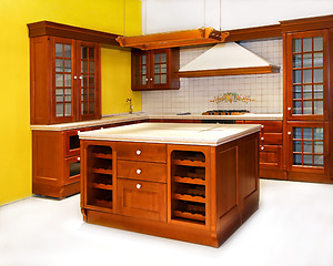 Image showing American kitchen