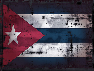 Image showing grunge cuba