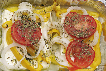 Image showing Feta from the oven