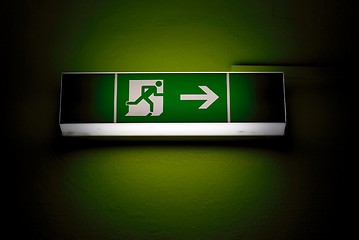 Image showing Emergency Exit