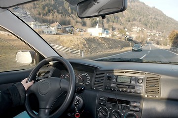 Image showing Driving