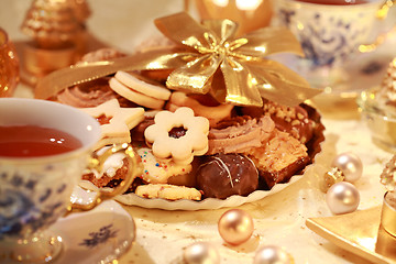 Image showing Delicious Christmas cookies