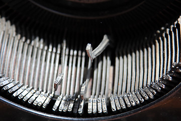 Image showing Old Typewriter