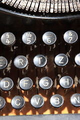 Image showing Old Typewriter