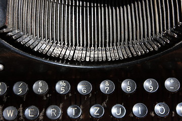 Image showing Old Typewriter