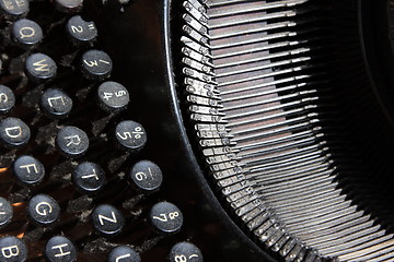 Image showing Old Typewriter