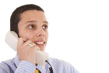 Image showing Business call