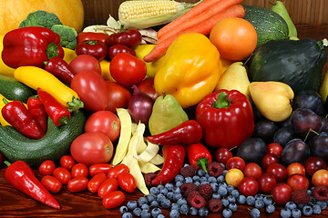 Image showing Fruits and vegetables.