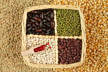 Image showing Pea and beans