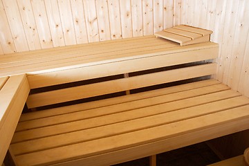 Image showing Sauna