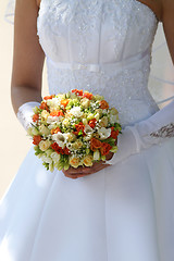 Image showing Multi-coloured bouquet 2.