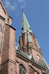 Image showing Church Tower (Paulus Church Oslo, Norway)